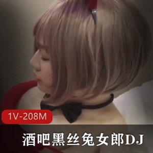 现代文化酒吧黑丝兔女郎DJ表演视频1V-208M